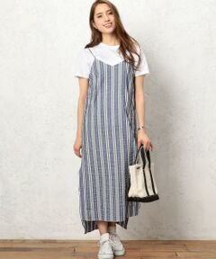 green label relaxing / グリーンレーベル リラクシング ロング・マキシ丈ワンピース | CF MOD REF キャミワンピース