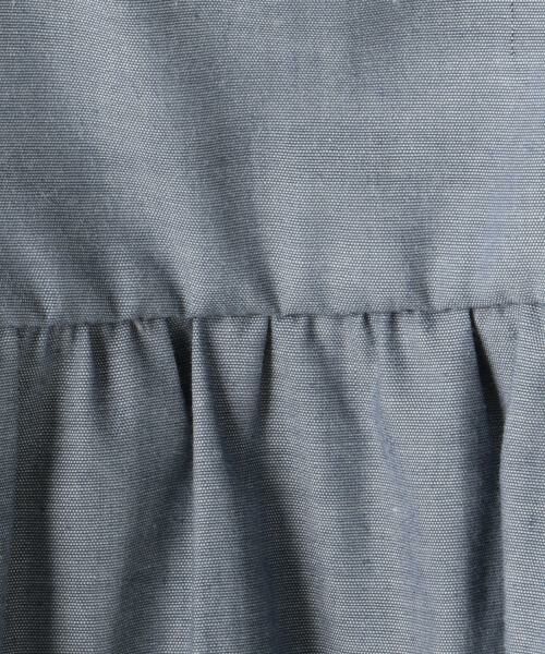 green label relaxing / グリーンレーベル リラクシング ベビー・キッズウエア | GLRGLR レイヤード ボーダー ワンピース ネイビー | 詳細5