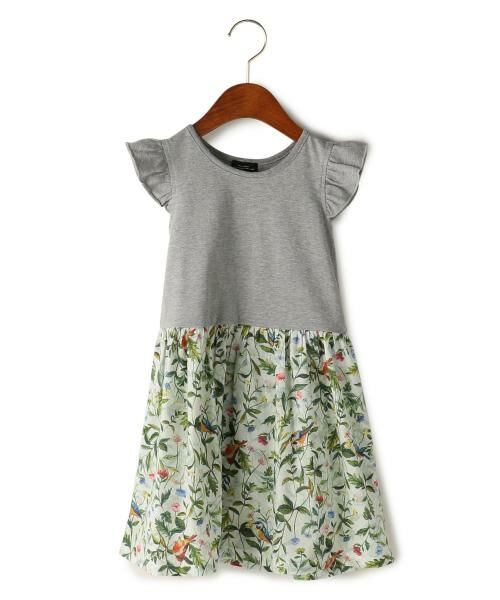 セール キッズ Glr ボタニカルガラ ワンピース ベビー キッズウエア Green Label Relaxing グリーンレーベル リラクシング ファッション通販 タカシマヤファッションスクエア