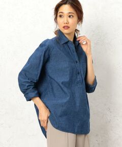green label relaxing / グリーンレーベル リラクシング シャツ・ブラウス | STD GLR CHAMB P/O ワークシャツ