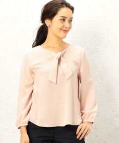 green label relaxing / グリーンレーベル リラクシング シャツ・ブラウス | RF ボウタイ 2WAY ブラウス