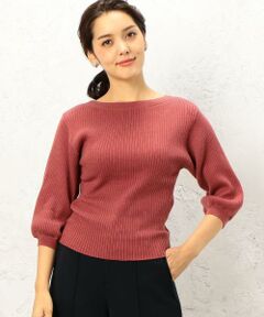 green label relaxing / グリーンレーベル リラクシング ニット・セーター | KF リブ パフスリーブ ニット