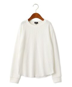 green label relaxing / グリーンレーベル リラクシング ベビー・キッズウエア | WEB限定【ジュニア】ドライ ワッフル クルーネック