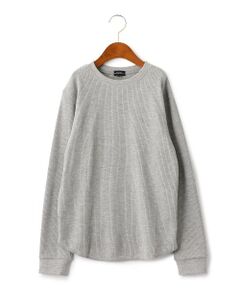 green label relaxing / グリーンレーベル リラクシング ベビー・キッズウエア | WEB限定【ジュニア】ドライ ワッフル クルーネック