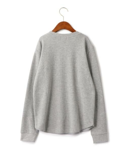 green label relaxing / グリーンレーベル リラクシング ベビー・キッズウエア | WEB限定【ジュニア】ドライ ワッフル クルーネック | 詳細8