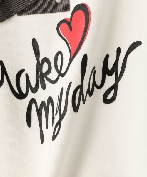 セール キッズ Wスムース リボンロゴ プルオーバー ロングスリーブ ベビー キッズウエア Green Label Relaxing グリーンレーベル リラクシング ファッション通販 タカシマヤファッションスクエア