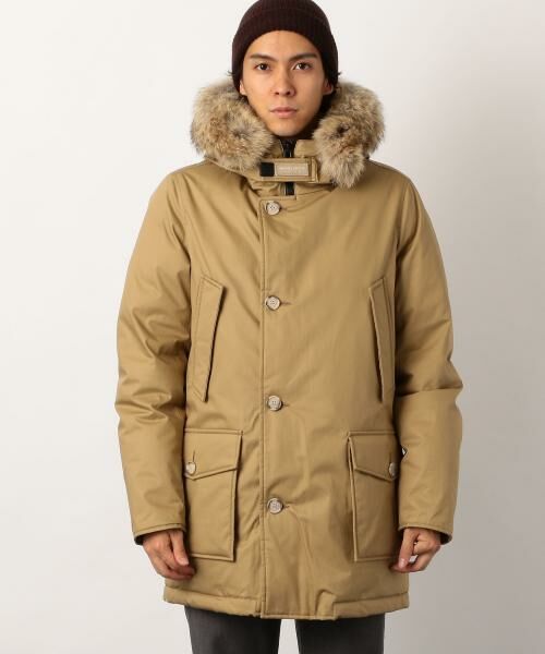 green label relaxing / グリーンレーベル リラクシング ダウンジャケット・ベスト | [ウールリッチ] SC★WOOLRICH ラミネートコットン ダウンパーカー | 詳細2