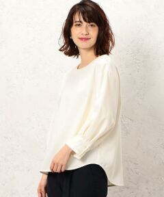 green label relaxing / グリーンレーベル リラクシング シャツ・ブラウス | RF ソデカフスギャザー ブラウス