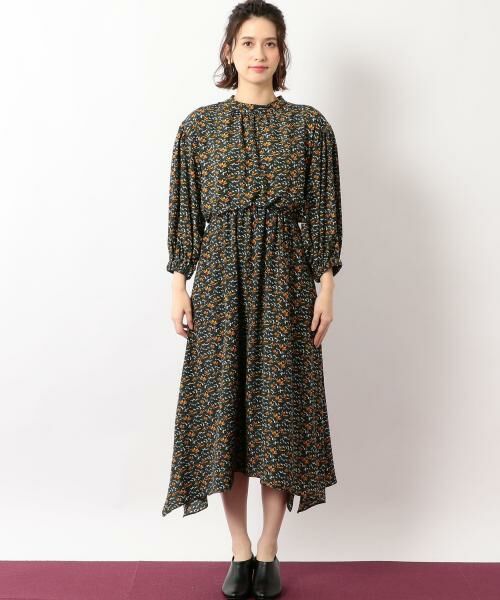 セール Kf Taviiフラワープリント ワンピース ロング マキシ丈ワンピース Green Label Relaxing グリーンレーベル リラクシング ファッション通販 タカシマヤファッションスクエア