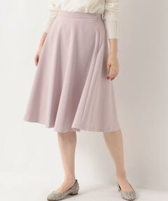 green label relaxing / グリーンレーベル リラクシング ミニ・ひざ丈スカート | CS タックバックゴム フレアスカート