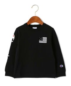 【キッズ】別注CHAMPION(チャンピオン)サガラロングスリーブTシャツ