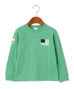 【キッズ】別注CHAMPION(チャンピオン)サガラロングスリーブTシャツ