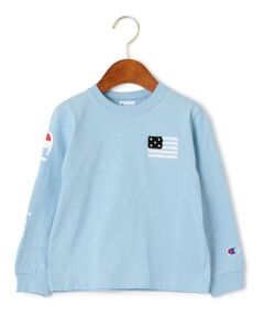 【キッズ】別注CHAMPION(チャンピオン)サガラロングスリーブTシャツ