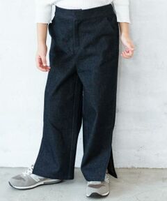 green label relaxing / グリーンレーベル リラクシング ベビー・キッズウエア | 【キッズ】インディゴハイウエストパンツフルレングス