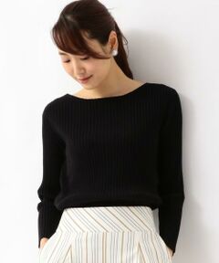 green label relaxing / グリーンレーベル リラクシング ニット・セーター | D リブ ボートネック ニット