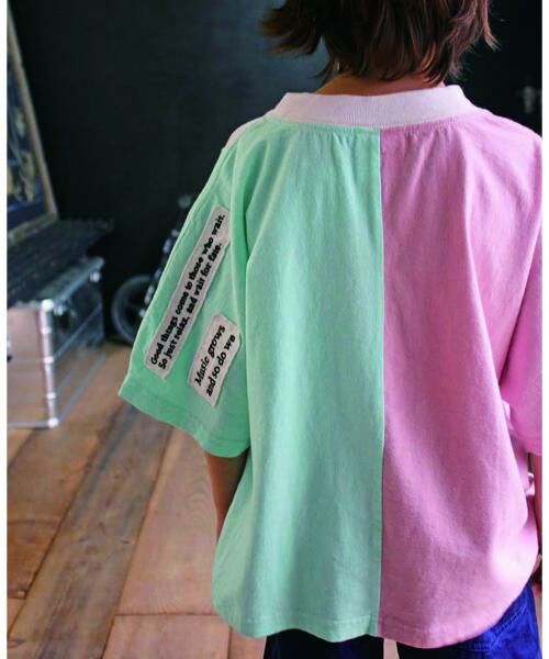 green label relaxing / グリーンレーベル リラクシング ベビー・キッズウエア | 〔WEB限定〕GROOVY COLORS(グルービーカラーズ)ワッペンTシャツ | 詳細8