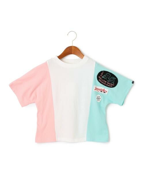 green label relaxing / グリーンレーベル リラクシング ベビー・キッズウエア | 〔WEB限定〕GROOVY COLORS(グルービーカラーズ)ワッペンTシャツ | 詳細7