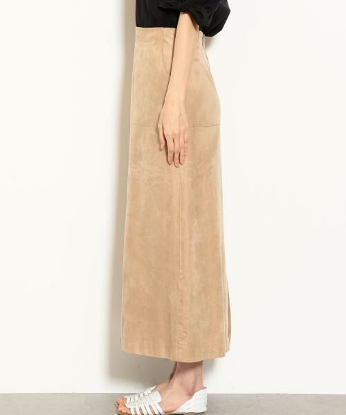 セール Fm スウェードライク ロング タイトスカート ロング マキシ丈スカート Green Label Relaxing グリーンレーベル リラクシング ファッション通販 タカシマヤファッションスクエア