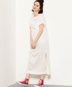 green label relaxing / グリーンレーベル リラクシング ロング・マキシ丈ワンピース | [別注 グッドウェア]Goodwear×GLR SC ロングスリット ワンピース