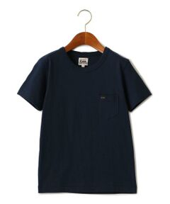 〔WEB限定〕【ジュニア】 LEE（リー） クルーネックポケット TEE