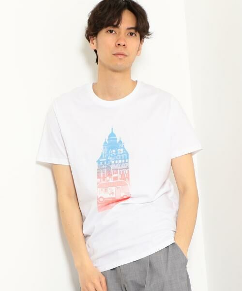 セール プリント バン パリ Cm Print Van Paris アイスクリーム Tシャツ Tシャツ Green Label Relaxing グリーンレーベル リラクシング ファッション通販 タカシマヤファッションスクエア