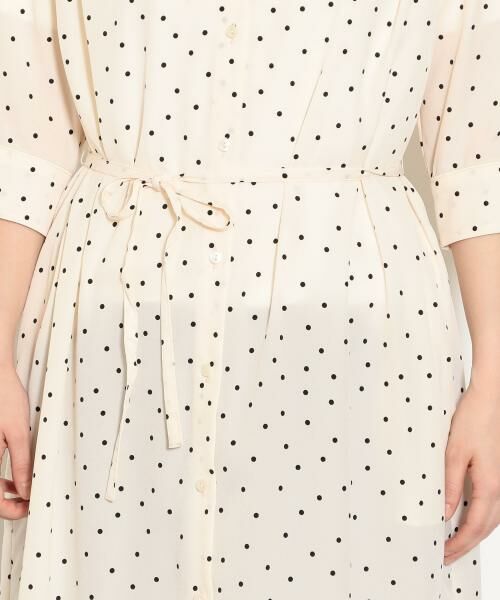 セール Nfc ランダムドット ロング 7分袖 ワンピース ロング マキシ丈ワンピース Green Label Relaxing グリーンレーベル リラクシング ファッション通販 タカシマヤファッションスクエア