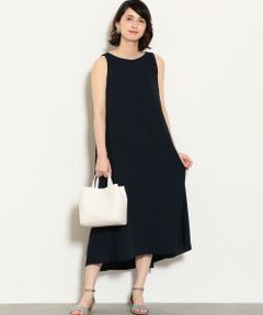 FM ノースリーブ フレア ワンピース