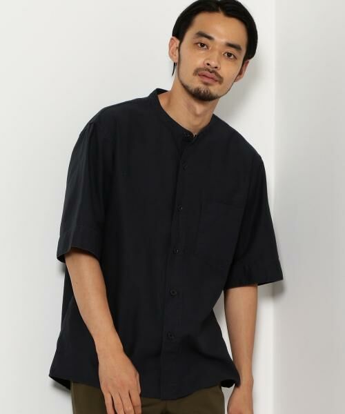 セール Sc バックサテン バギーバンドカラー シャツ シャツ ブラウス Green Label Relaxing グリーンレーベル リラクシング ファッション通販 タカシマヤファッションスクエア