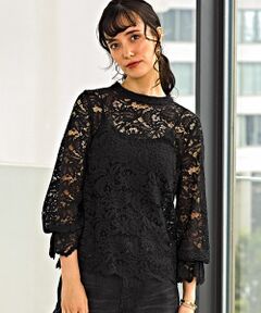 green label relaxing / グリーンレーベル リラクシング シャツ・ブラウス | KFC スタンド レース ブラウス