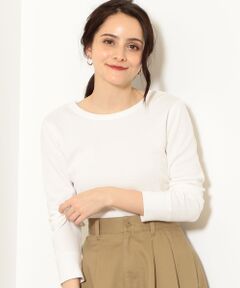 green label relaxing / グリーンレーベル リラクシング カットソー | NFC ハニカムワッフル クルーネック プルオーバーカットソー