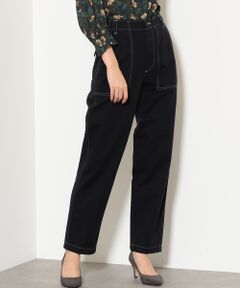 green label relaxing / グリーンレーベル リラクシング チノ・ワークパンツ | ◆SC コットン バックサテン ベイカーパンツ