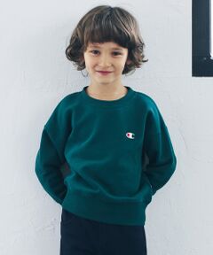 【キッズ】〔別注〕CHAMPION（チャンピオン） スウェットプルオーバー