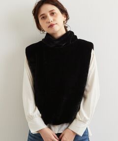 FM SIX CRISP DAYS FUR TOP ハイネック ベスト