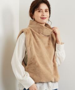 FM SIX CRISP DAYS FUR TOP ハイネック ベスト