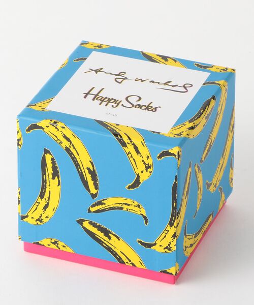 green label relaxing / グリーンレーベル リラクシング ソックス | 【WEB限定】［ハッピーソックス］Happy Socks Andy Warhol BOX ソックス / 4足セット | 詳細10