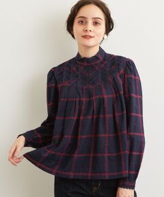 green label relaxing / グリーンレーベル リラクシング シャツ・ブラウス | NFC The Korner チェック ブラウス