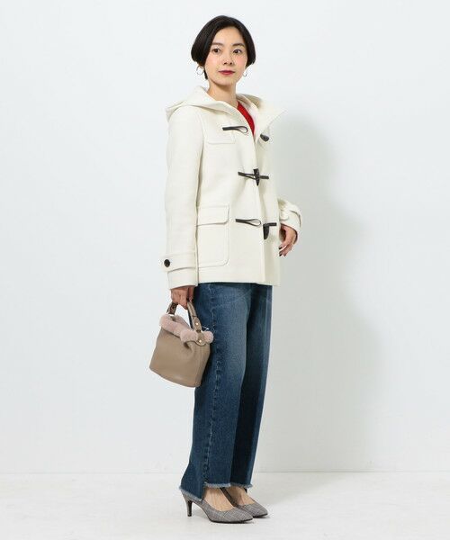 ◆SC ダッフルコート SHORT WHITE