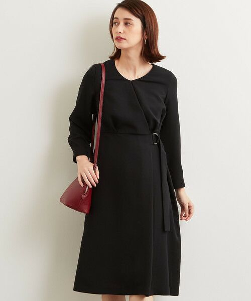 セール Cs ツイル カシュクール ワンピース ロング マキシ丈ワンピース Green Label Relaxing グリーンレーベル リラクシング ファッション通販 タカシマヤファッションスクエア