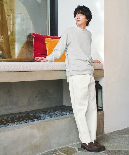 green label relaxing / グリーンレーベル リラクシング チノ・ワークパンツ | 【別注/WEB限定】＜3/2 WORKS＞GLR チノパンツ -ストレッチ- | 詳細1