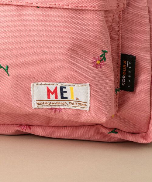 〔別注〕MEI（メイ）デイパック Sサイズ /ピンク フラワー