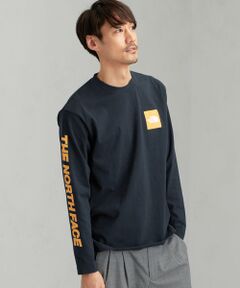 [ザ ノース フェイス] SC THE NORTH FACE スクエア ロゴ ロングスリーブ カットソー