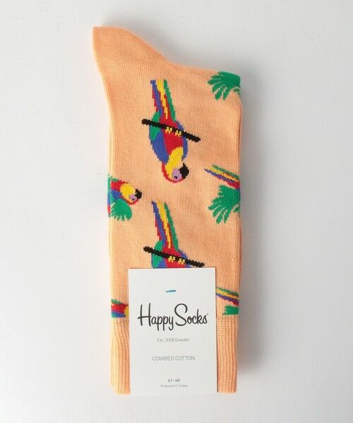 green label relaxing / グリーンレーベル リラクシング ソックス | [ハッピーソックス] SC★Happy Socks PARROT ソックス | 詳細1