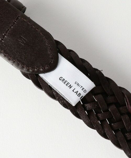 green label relaxing / グリーンレーベル リラクシング ベルト・サスペンダー | レザー メッシュ 30 ベルト | 詳細6