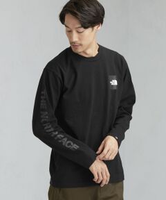 [ザ・ノースフェイス] UO THE NORTH FACE スクエア ロゴ 長袖カットソー / ロンT