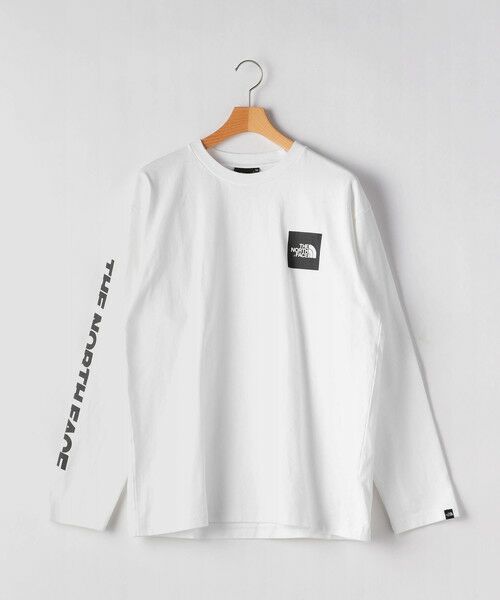 green label relaxing / グリーンレーベル リラクシング Tシャツ | [ザ・ノースフェイス] UO THE NORTH FACE スクエア ロゴ 長袖カットソー / ロンT | 詳細1