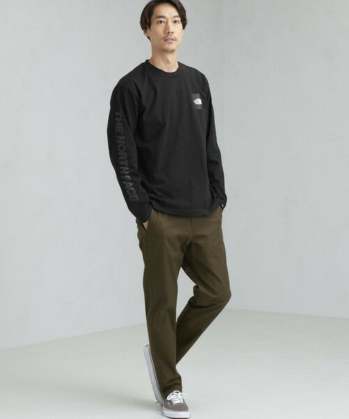 green label relaxing / グリーンレーベル リラクシング Tシャツ | [ザ・ノースフェイス] UO THE NORTH FACE スクエア ロゴ 長袖カットソー / ロンT | 詳細12