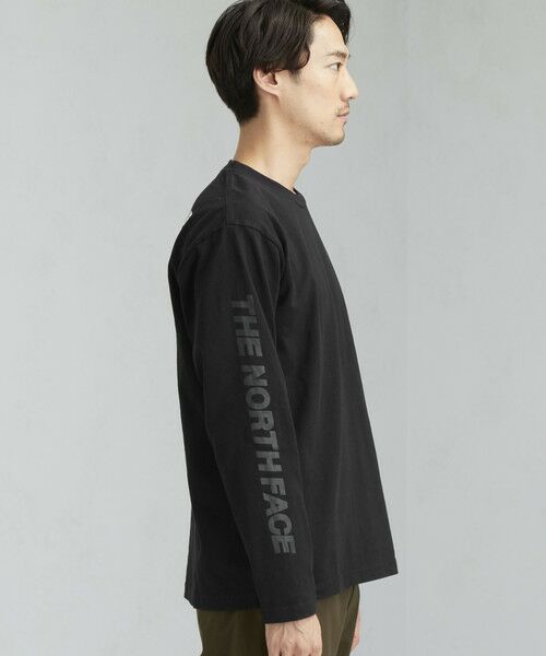 green label relaxing / グリーンレーベル リラクシング Tシャツ | [ザ・ノースフェイス] UO THE NORTH FACE スクエア ロゴ 長袖カットソー / ロンT | 詳細3