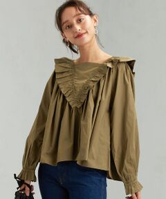 green label relaxing / グリーンレーベル リラクシング シャツ・ブラウス | CFC V.DE.VINSTER Frillブラウス