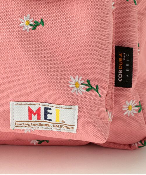 〔別注〕MEI（メイ）デイパックLサイズ/ピンク花柄