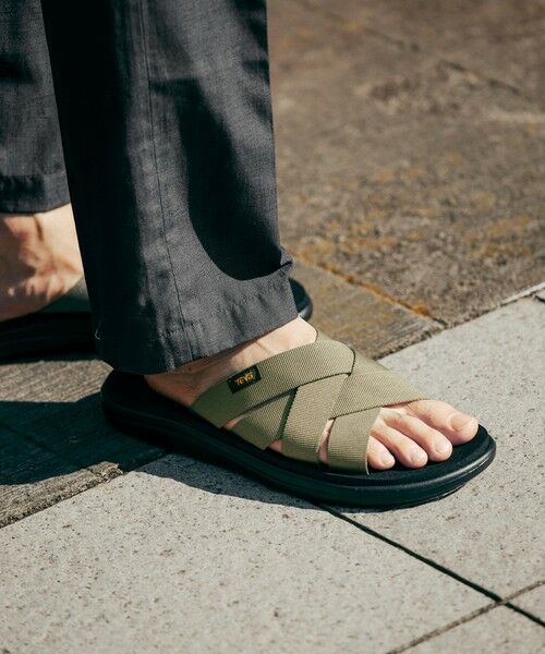 ★送料無料★テバ VOYA SLIDE 1099272-BTO BURNT OLIVE New TEVA Mens VOYA SLIDE 1099272-BTO BURNT OLIVE M 7-10